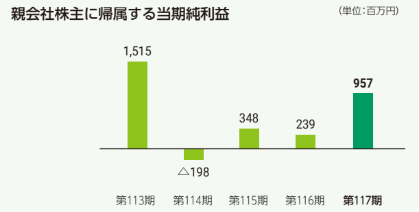 親会社株主に帰属する四半期（当期）純利益